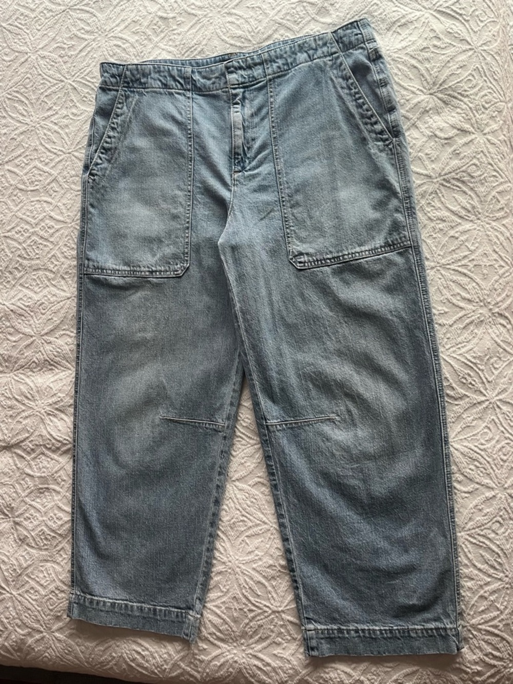 Talbots Light Blue Cropped Jeans